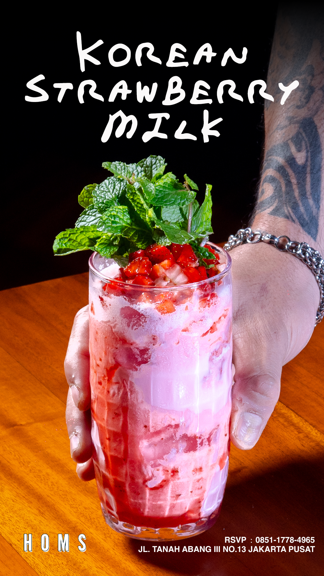 Korean Strawberry Milk